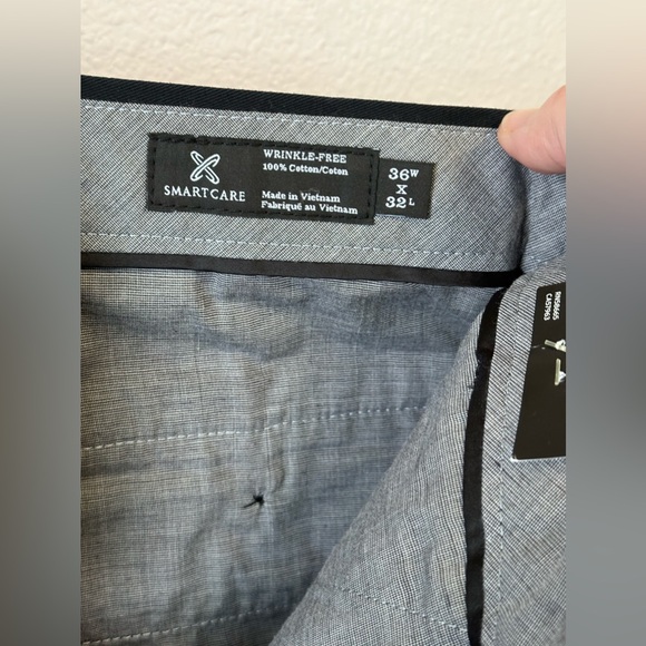 Nordstrom Men’s Shop Straight Fit Pants 36 x 32 - Picture 3 of 5